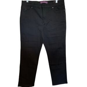 Gloria Vanderbilt brown Amanda jeans NEW size 14 petite